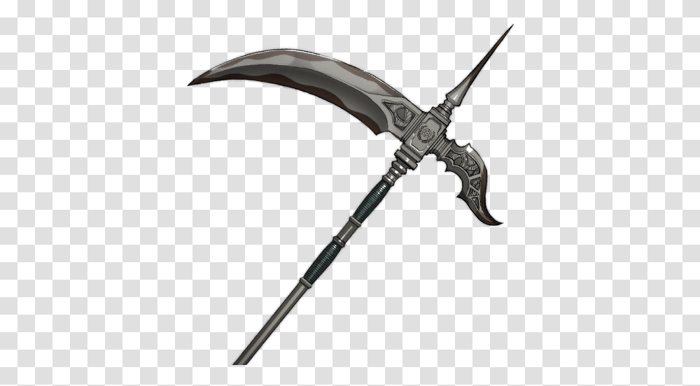 Scythe Of Sariel Fire Emblem Scythe Of Sariel, Weapon, Weaponry, Knife, Blade Transparent Png