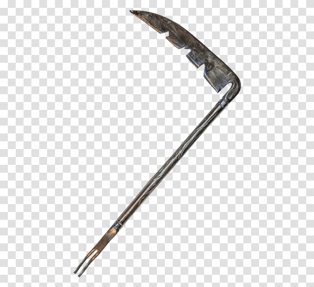 Scythe, Tool, Sword, Blade, Weapon Transparent Png