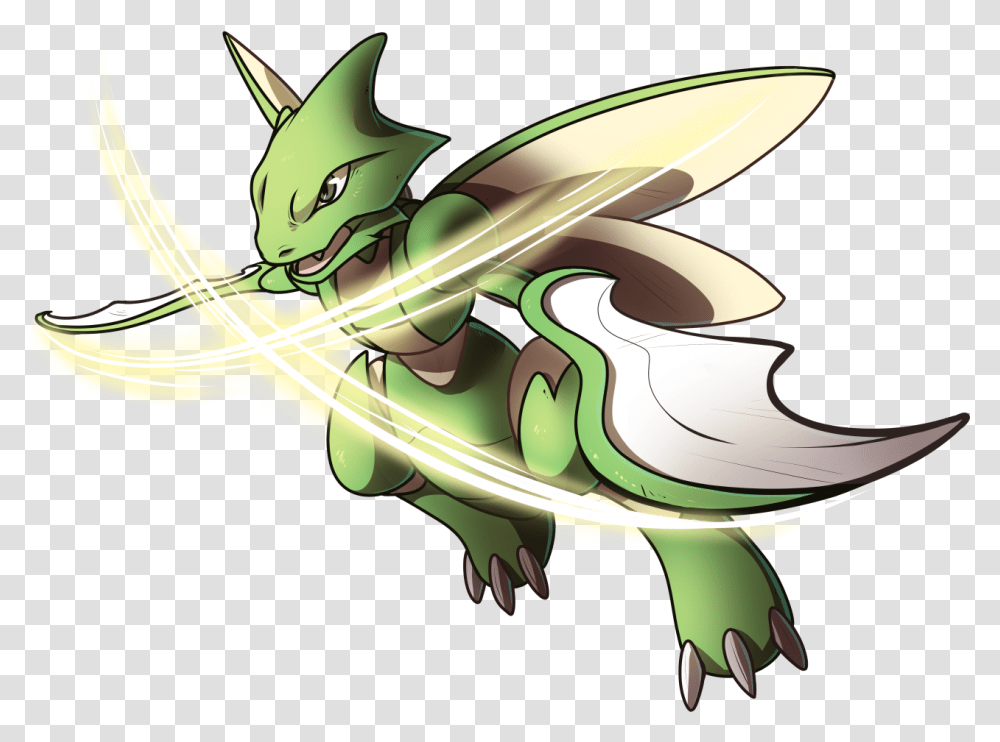 Scyther Used X Scissors By Magnastorm Scyther Art, Dragon, Animal, Reptile Transparent Png