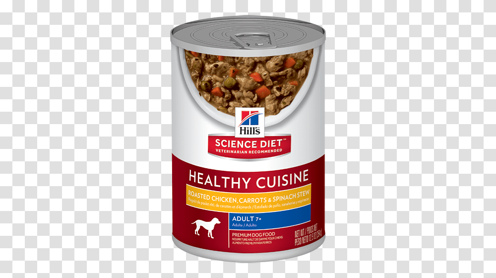 Sd Canine Adult Plus Healthy Cuisine Roasted Chicken Carrots, Ketchup, Food, Canned Goods, Aluminium Transparent Png