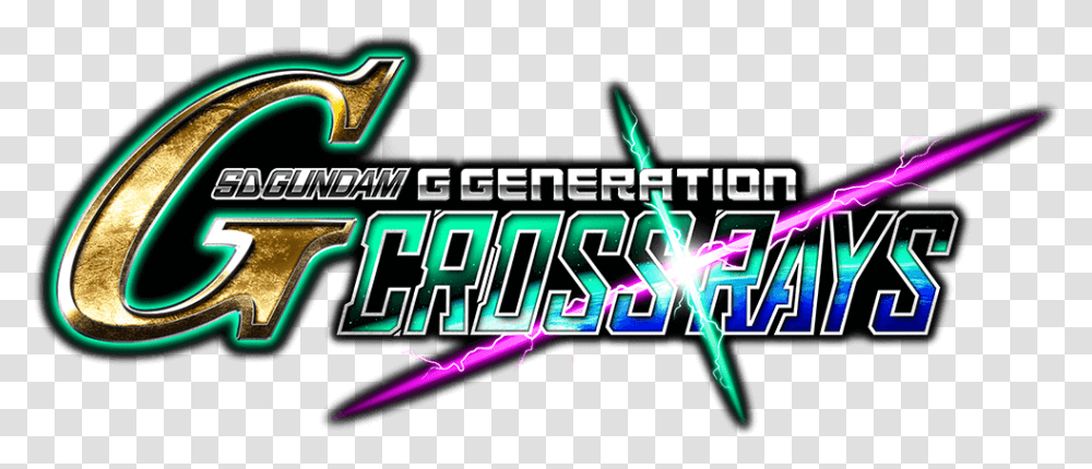 Sd Gundam G Generation Cross Rays Logo, Light, Neon, Overwatch, Minecraft Transparent Png