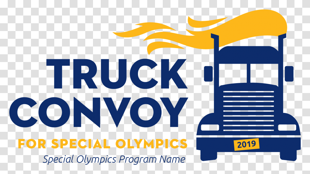 Sd Truck Convoy For Special Olympics Route, Fire Truck, Advertisement, Poster Transparent Png
