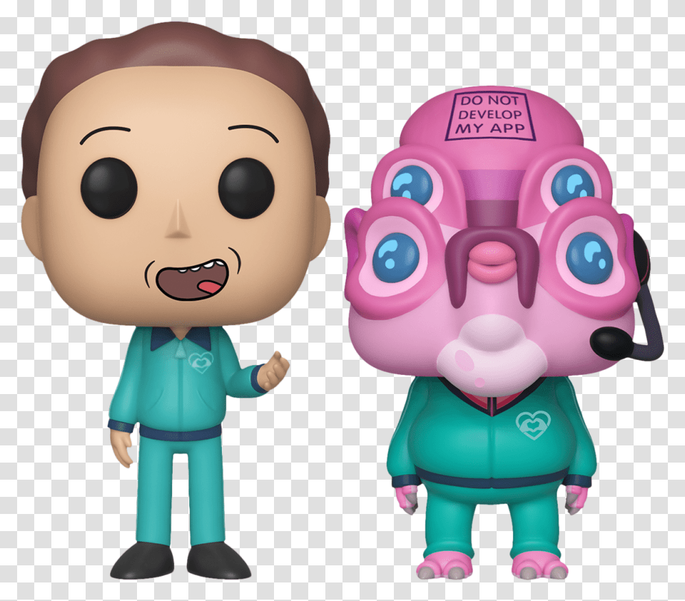 Sdcc 2019 Funko Rick And Morty, Toy, Figurine, Plush Transparent Png