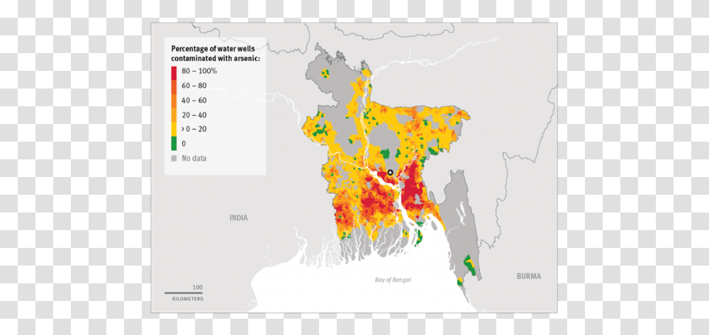 Sdf Bangladesh Arsenic Water, Map, Diagram, Plot, Atlas Transparent Png