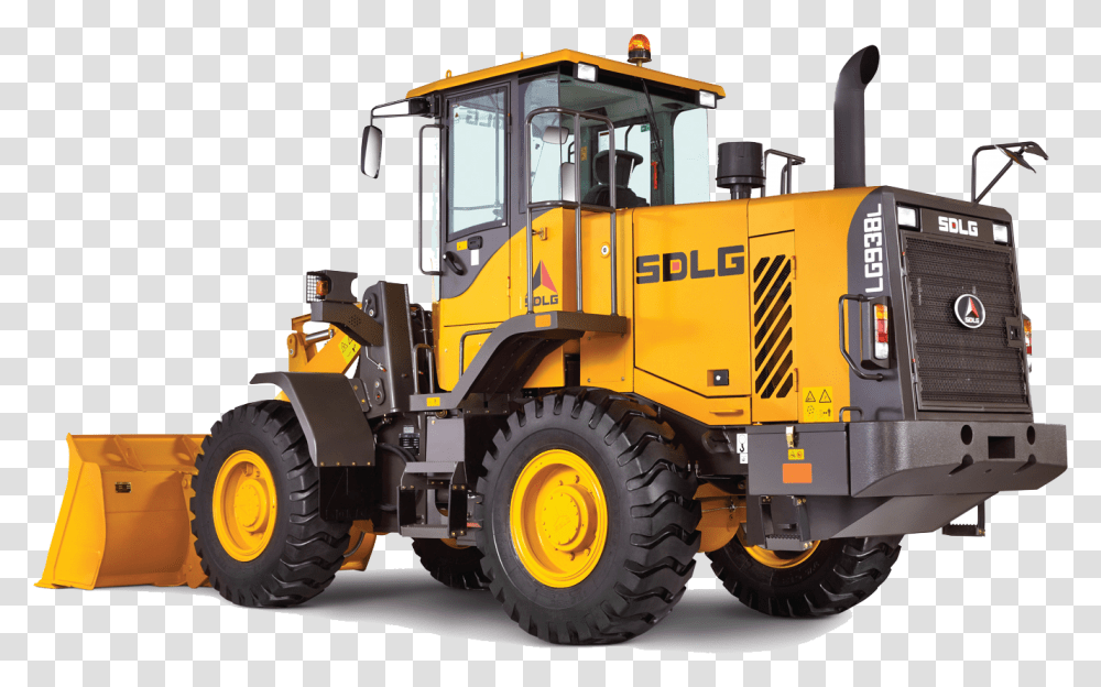 Sdlg Front End Loader, Bulldozer, Tractor, Vehicle, Transportation Transparent Png