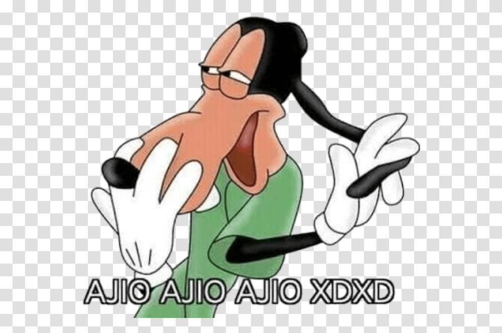 Sdlggoofysiganme Pvtos Ajio Ajio Ajio Goofy, Hand, Fist Transparent Png