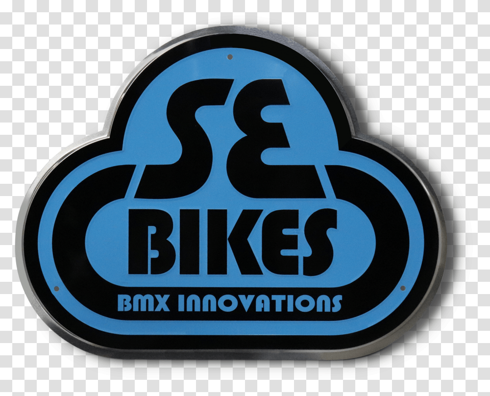 Se Bubble Logo Metal Sign Se Bikes Logo, Label, Text, Symbol, Trademark Transparent Png