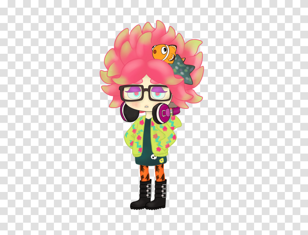 Sea Anemone Clipart, Performer, Toy, Clown, Hair Transparent Png