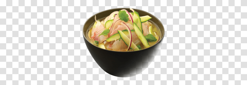 Sea Bream Ceviche Bn B Hu, Bowl, Meal, Food, Plant Transparent Png