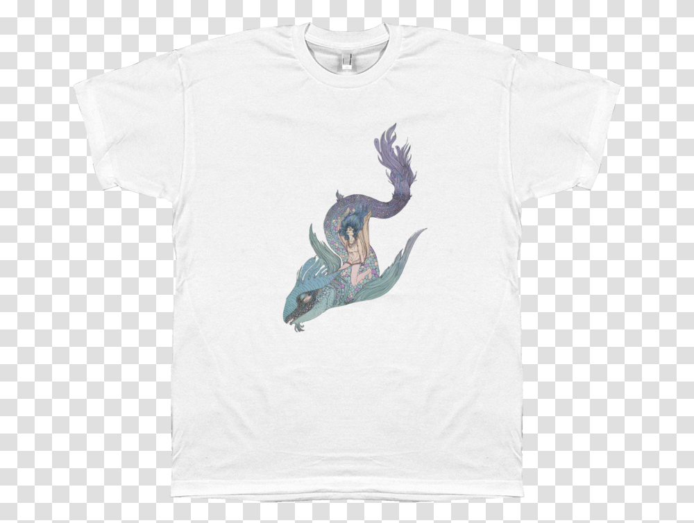 Sea Creature T Shirt Mermaid, Apparel, T-Shirt, Person Transparent Png