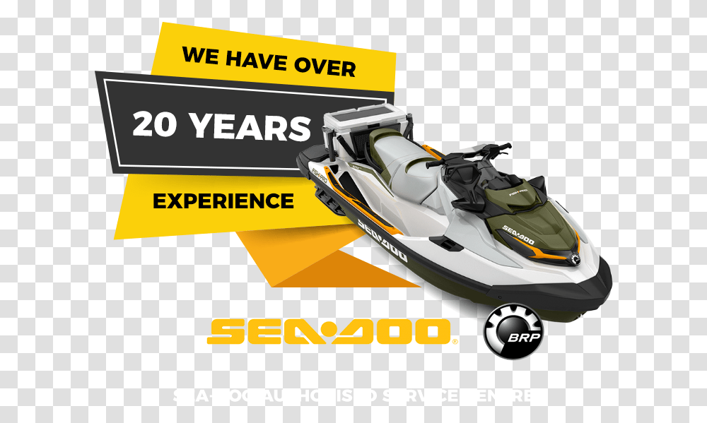 Sea Doo Fishing Pro, Vehicle, Transportation, Jet Ski, Lawn Mower Transparent Png