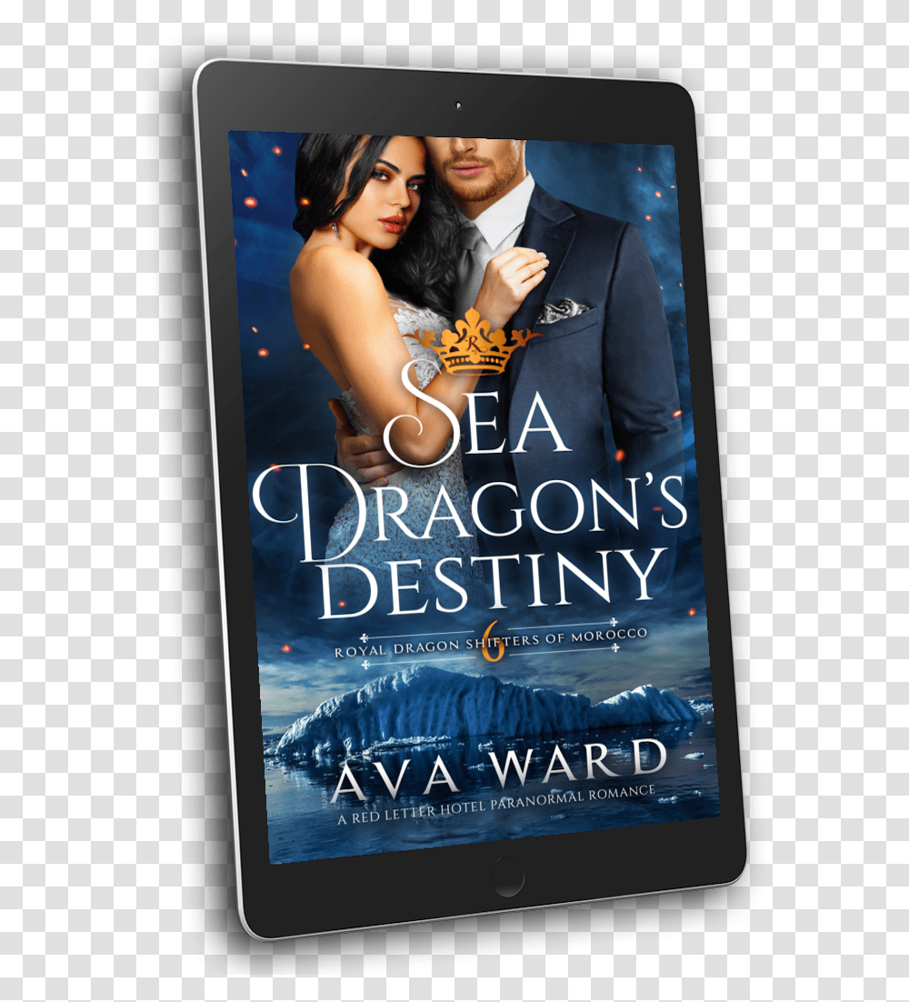 Sea Dragon's Destiny - Ava Ward Royal Dragon Shifters Of Morocco, Poster, Advertisement, Person, Human Transparent Png