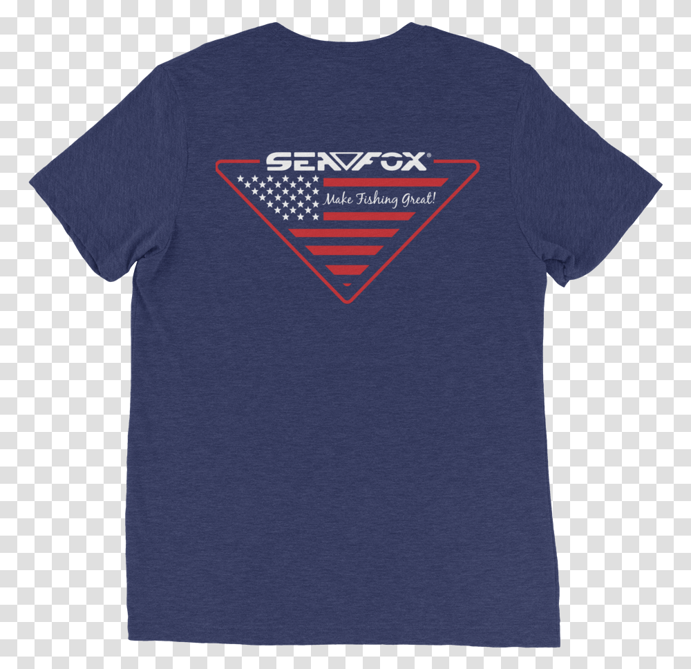 Sea Fox Boat Company American Flag Logo Ice Cream Shirt, Clothing, Apparel, T-Shirt Transparent Png
