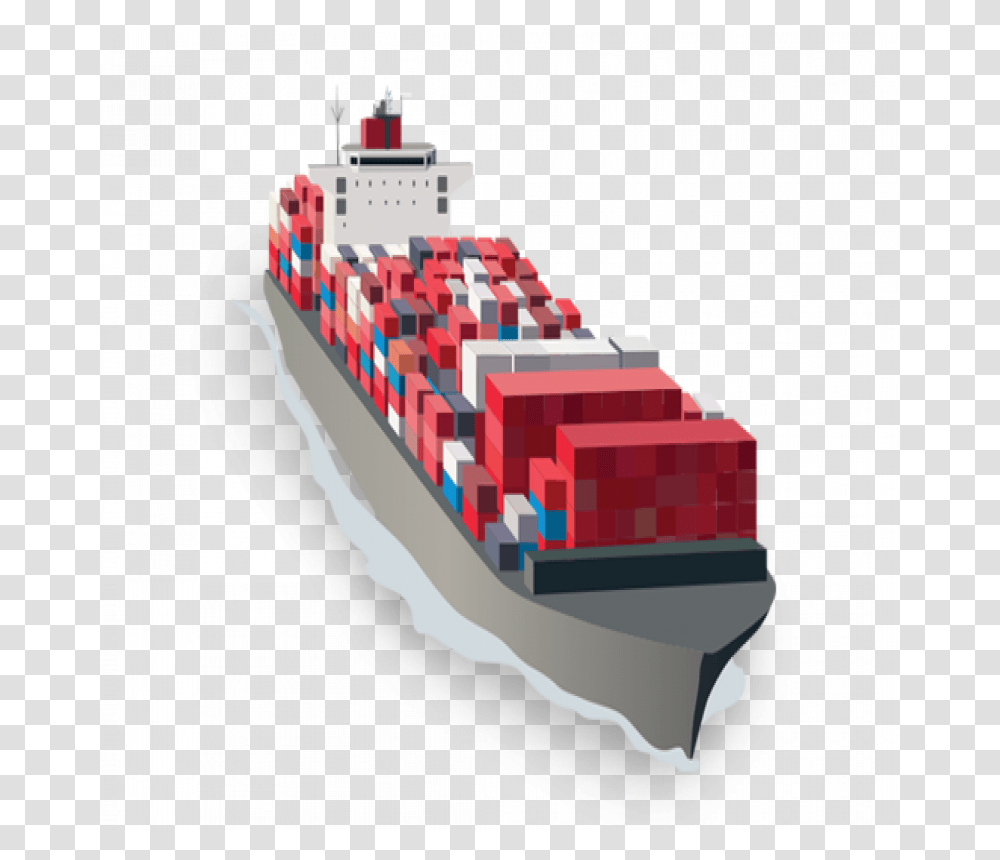 Sea Freight From London Container Ship Clipart Free, Vehicle, Transportation, Freighter, Tanker Transparent Png