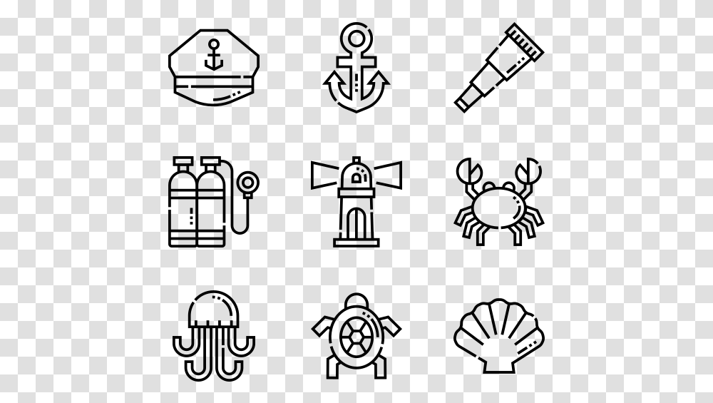 Sea Life Research Icon Free Vector, Gray, World Of Warcraft Transparent Png