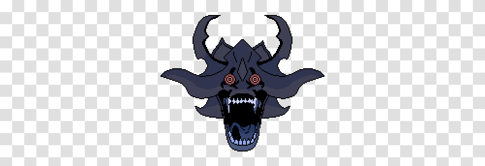 Sea Monster Pixelart Demon, Animal, Mammal, Teeth, Mouth Transparent Png