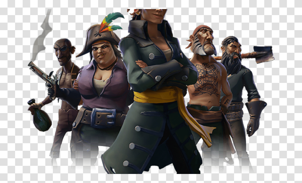 Sea Of Thieves Pirates Sea Of Thieves People, Person, Human, Overwatch, Sunglasses Transparent Png