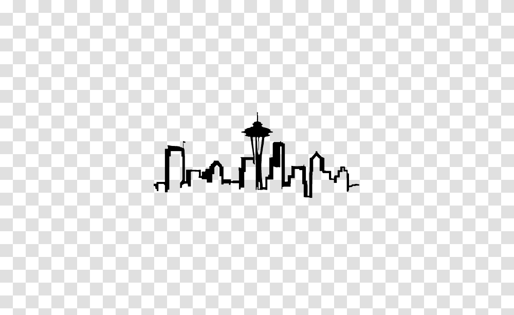 Sea Rious Seattle Skyline Decals Dalens Visual Local, Logo, Trademark, Stencil Transparent Png