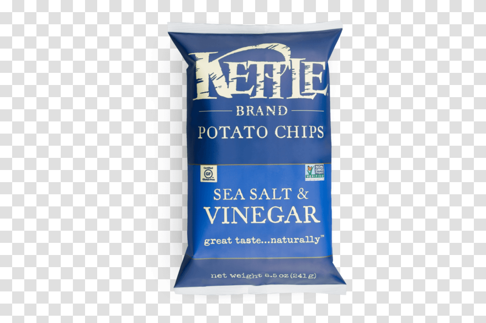 Sea Salt And Vinegar Kettle Sea Salt Chips, Bottle, Aluminium, Tin, Can Transparent Png
