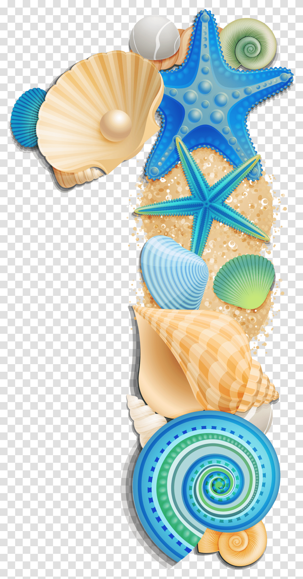 Sea Shell Sea Shells Clipart, Sea Life, Animal, Invertebrate, Cream Transparent Png