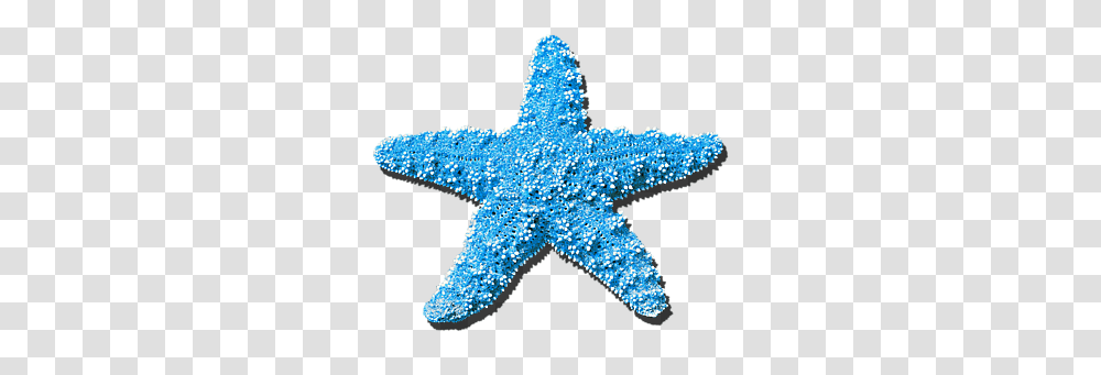 Sea Star Light Blue Yoga Mat Identify Real Life 2d Shapes, Sea Life, Animal, Invertebrate, Starfish Transparent Png