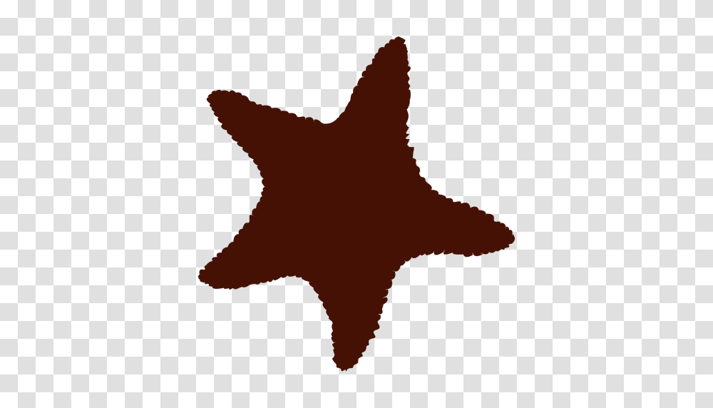 Sea Starfish Silhouette, Chicken, Poultry, Fowl, Bird Transparent Png