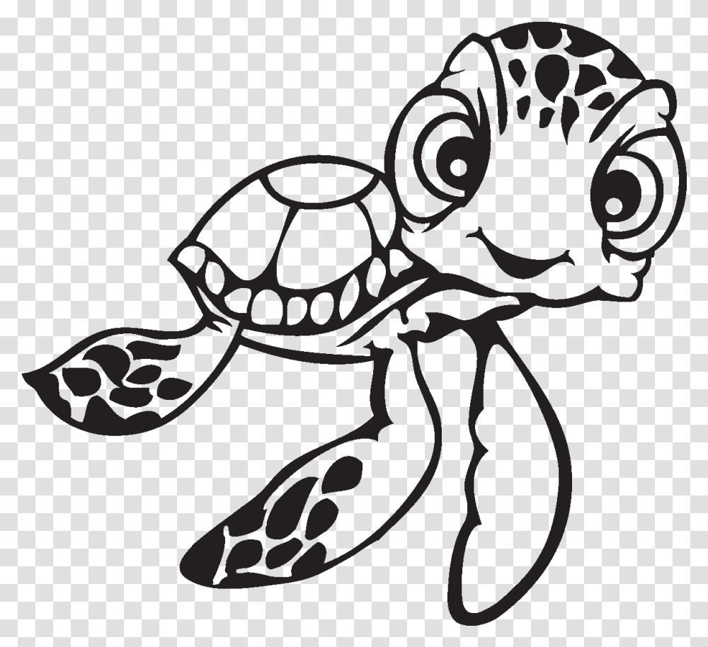 Sea Turtle Cartoon Coloring, Stencil, Animal, Sea Life, Drawing Transparent Png