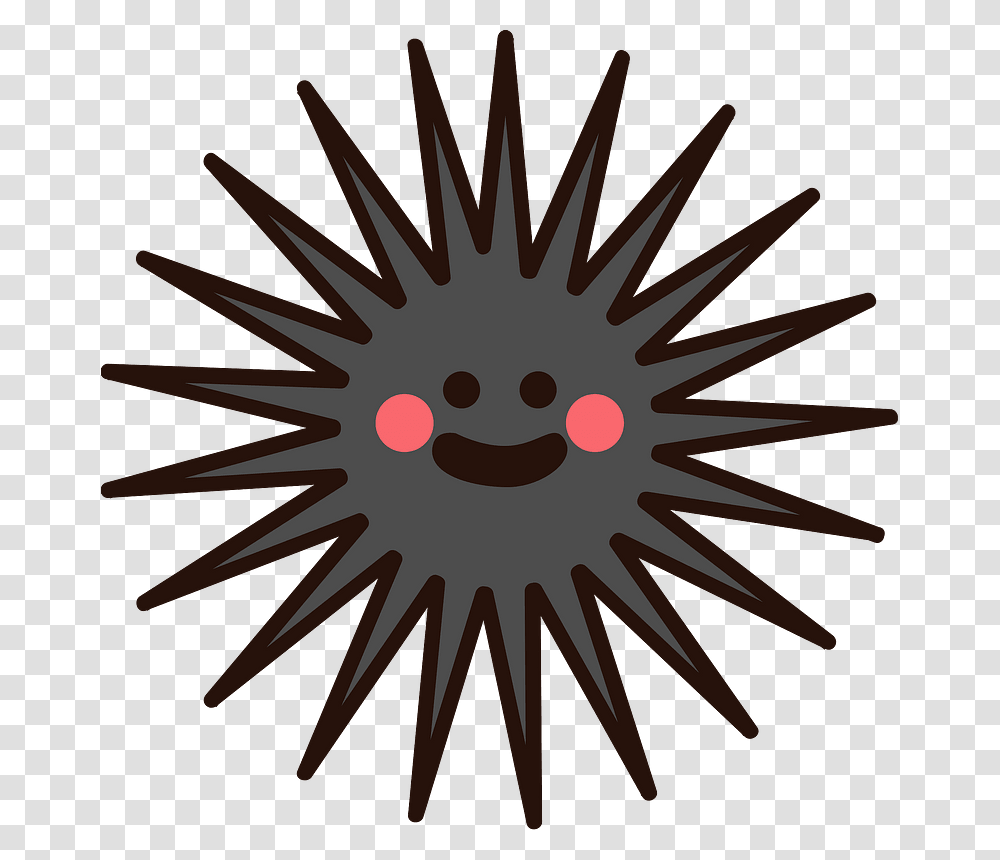 Sea Urchin Clipart Fire Force Evangelist Symbol, Machine, Animal, Plant, Flare Transparent Png