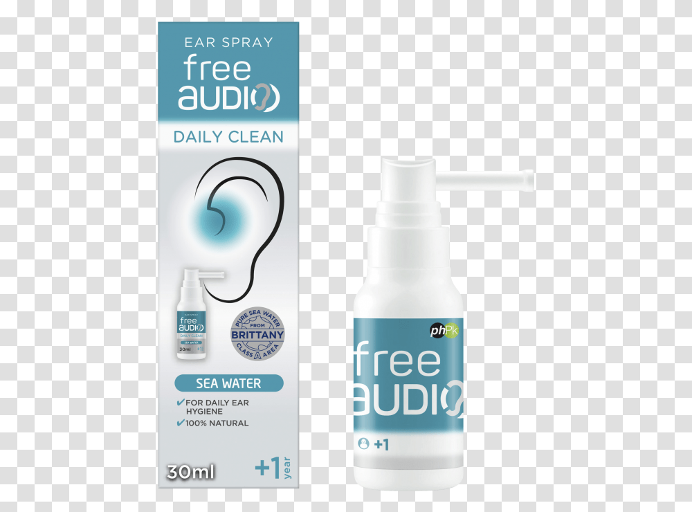 Sea Water Audio Spray 1 Year Pharmalink Sl Cosmetics, Tin, Can, Aluminium, Spray Can Transparent Png