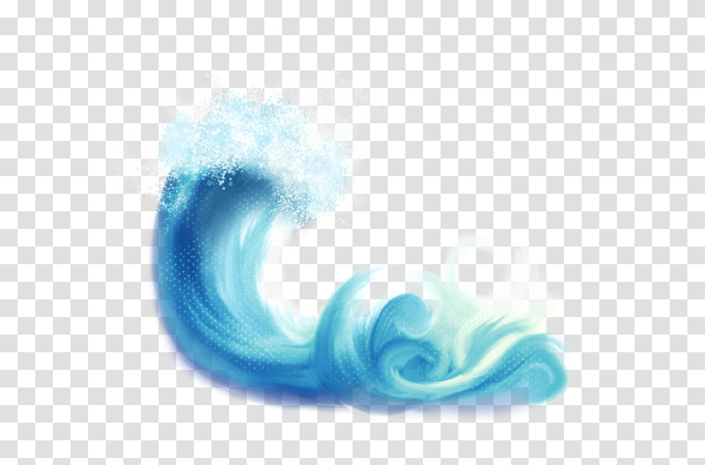 Sea Wave Watercolor Waves Clipart Sea Waves, Nature, Outdoors, Ocean, Graphics Transparent Png
