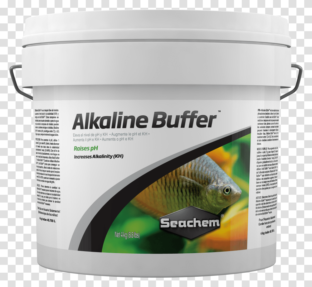 Seachem Alkaline Buffer Seachem Matrix Carbon, Bucket, Paint Container, Animal Transparent Png