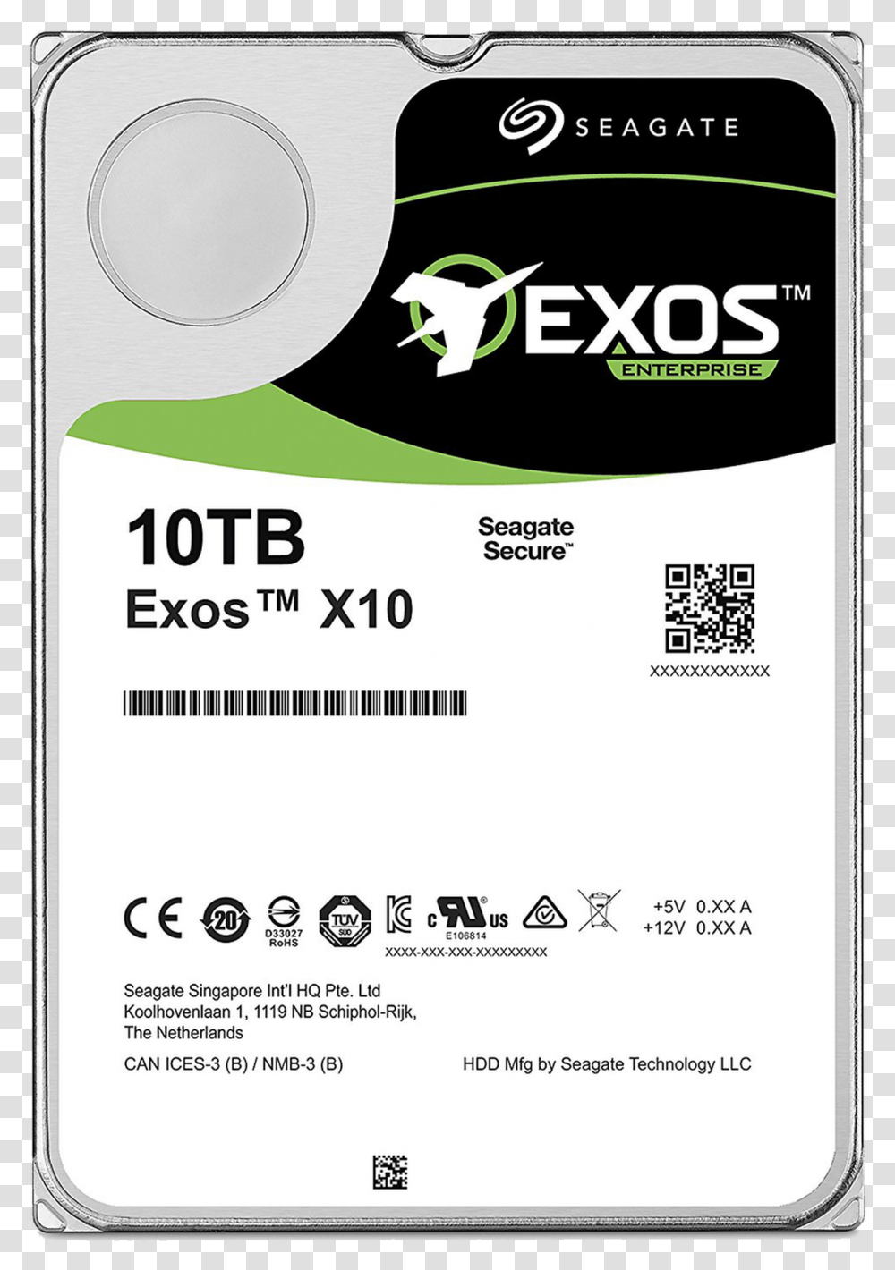 Seagate Exos X10 10tb 10tb Hdd, Paper, Poster, Advertisement Transparent Png