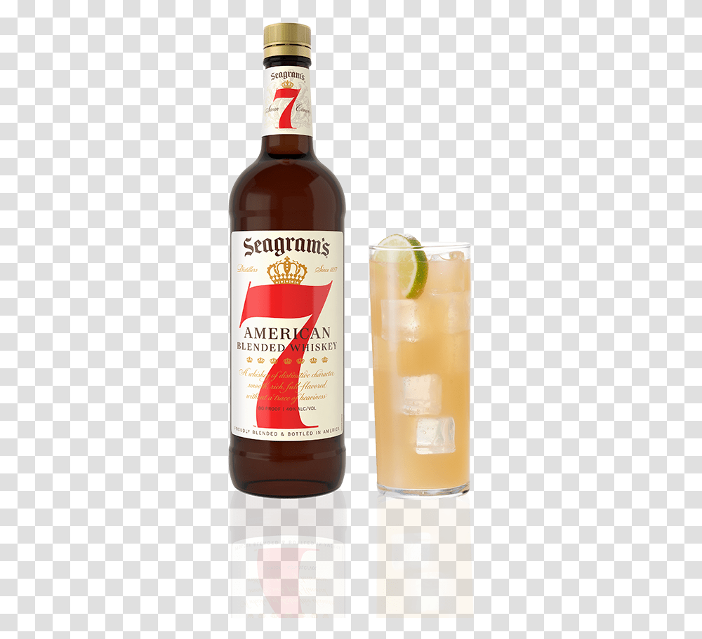 Seagrams, Beverage, Alcohol, Beer, Bottle Transparent Png