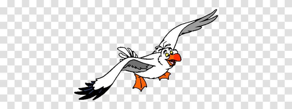 Seagull Clip Art Images Illustrations Photos Bird Little Mermaid Characters, Animal, Person, Human, Flying Transparent Png