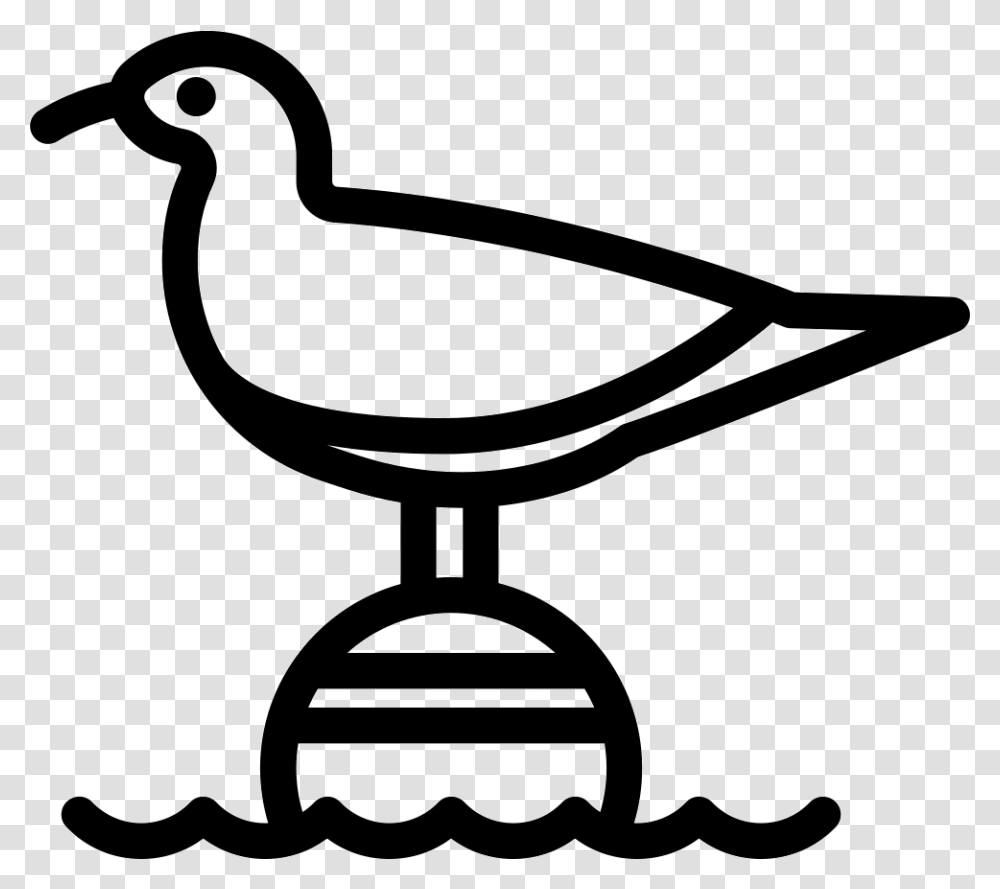 Seagull Icon Free Download, Bird, Animal, Scale, Stencil Transparent Png
