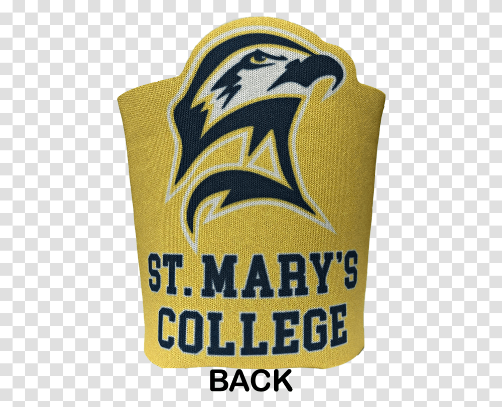 Seahawk Can Koozie St. Mary's College Of Maryland, Beverage, Drink, Bottle, Alcohol Transparent Png