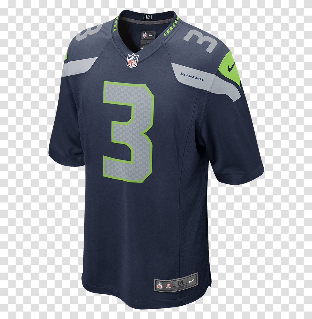 Seahawks Russell Wilson Jersey, Apparel, Shirt, Number Transparent Png