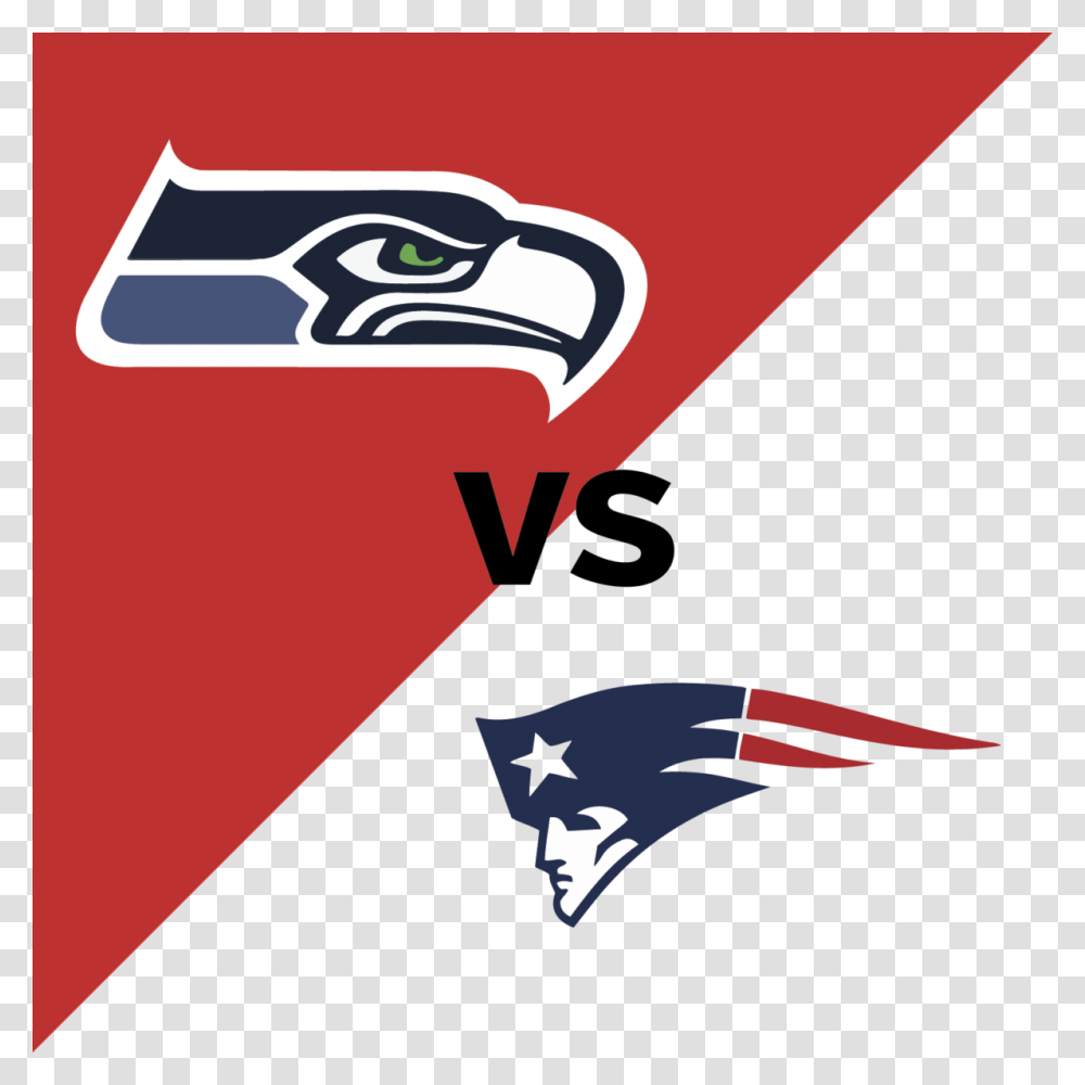 Seahawks Vs Patriots The Logo Match Up Cool Seattle Seahawks Wallpaper Iphone, Beak, Bird, Animal Transparent Png