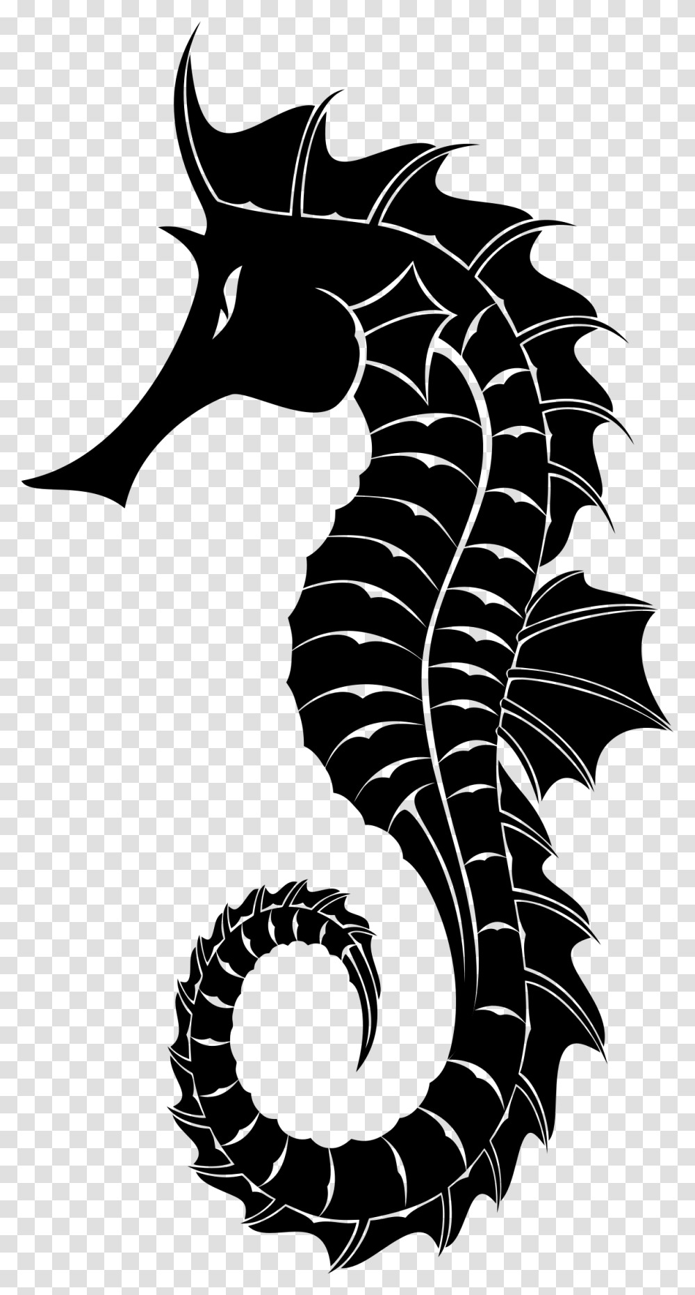 Seahorse, Animals, Gray, World Of Warcraft Transparent Png