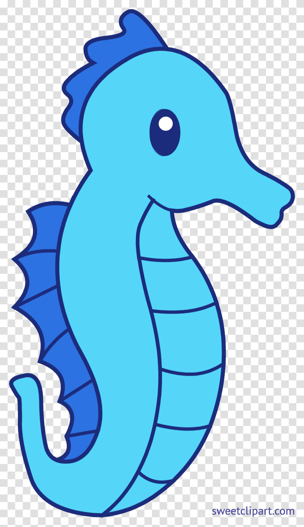Seahorse Blue Clip Art, Animal, Mammal, Wildlife, Elephant Transparent Png