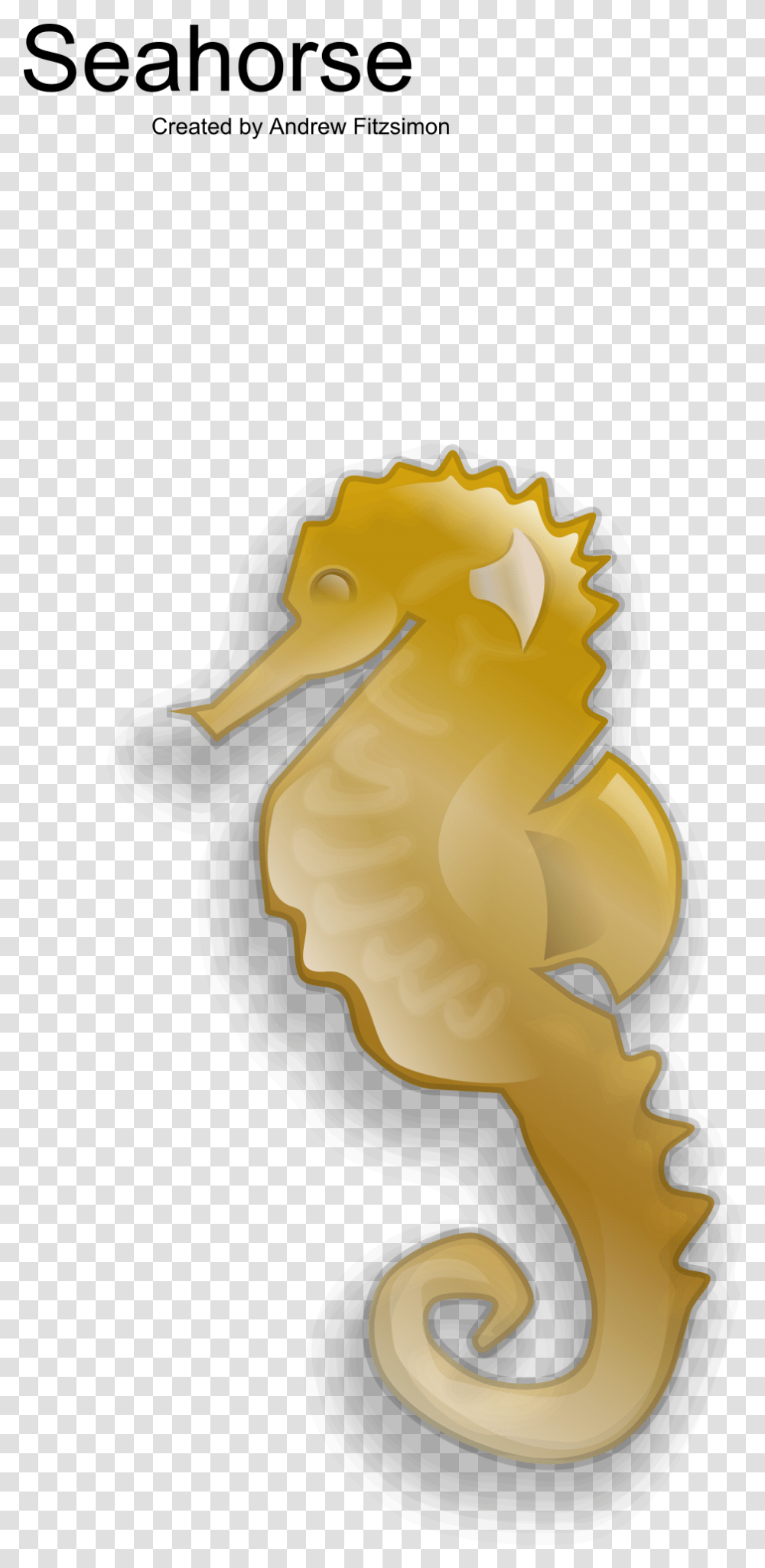 Seahorse Clip Arts For Web Gold Seahorse Clipart, Sea Life, Animal, Mammal Transparent Png