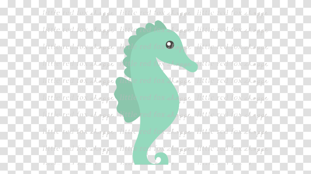 Seahorse Clipart By Little Red Fox Shoppe Northern Seahorse, Mammal, Animal, Sea Life Transparent Png