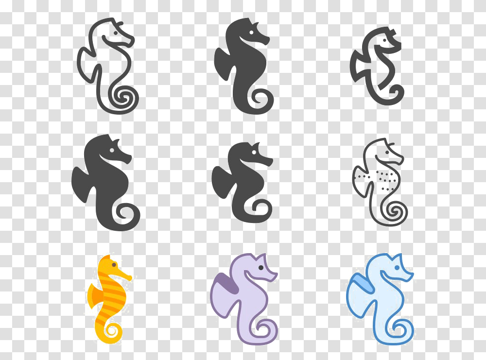 Seahorse High Quality Image Northern Seahorse, Number, Alphabet Transparent Png