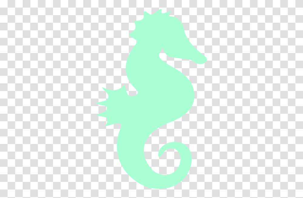 Seahorse Large Size, Label, Silhouette Transparent Png