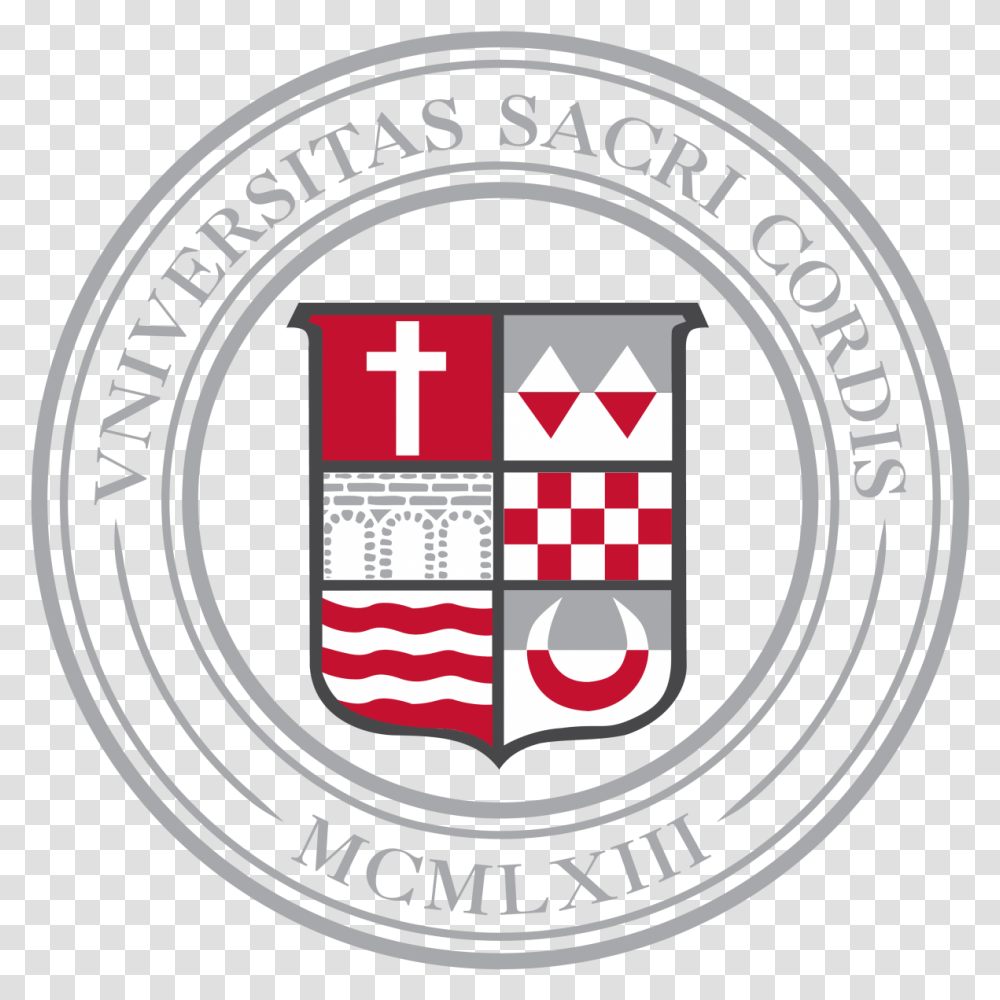 Seal 2 September Sacred Heart University Football Logo Sacred Heart University, Symbol, Emblem, Trademark, Label Transparent Png