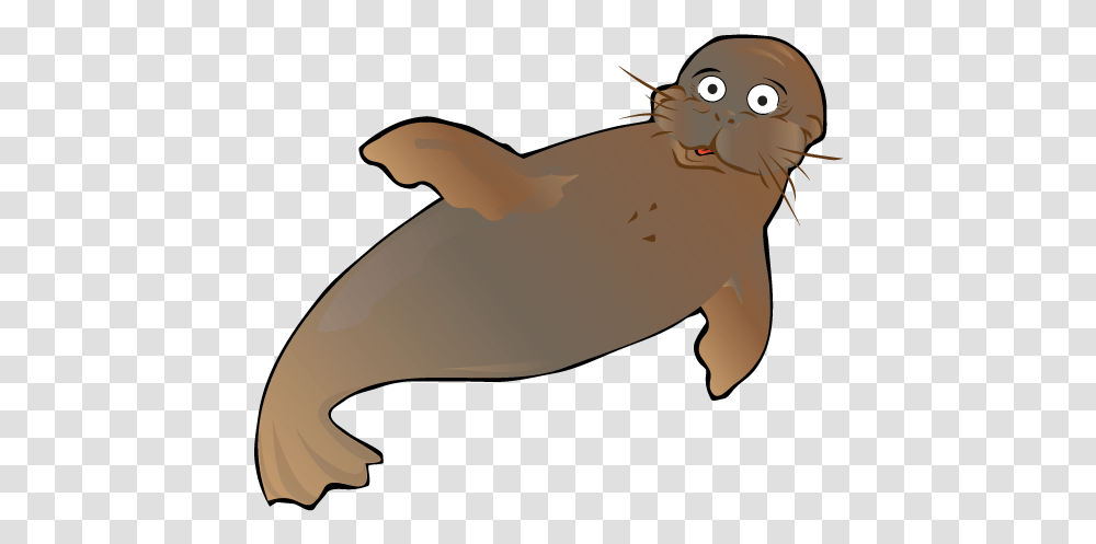 Seal Animal Seallevels Sea Lion Swimming Otter Cartoon Swimming, Mammal, Rodent, Mole, Bird Transparent Png