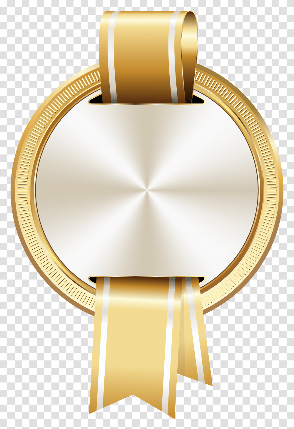 Seal Badge Gold White Clip Art, Lamp, Lighting, Mirror, Gold Medal Transparent Png