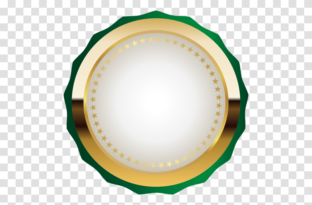 Seal Badge Green Gold Clip Art, Lamp, Meal, Food, Dish Transparent Png