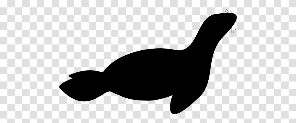 Seal Clip Art, Silhouette, Animal, Sea Life, Mammal Transparent Png