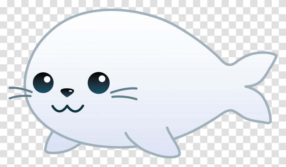 Seal Clipart Banner, Animal, Mammal, Water, Sea Life Transparent Png